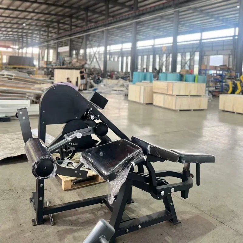 PM Series Plate Loaded Prone Leg Curl Machine for Commercial Gym with 180kg Capacity