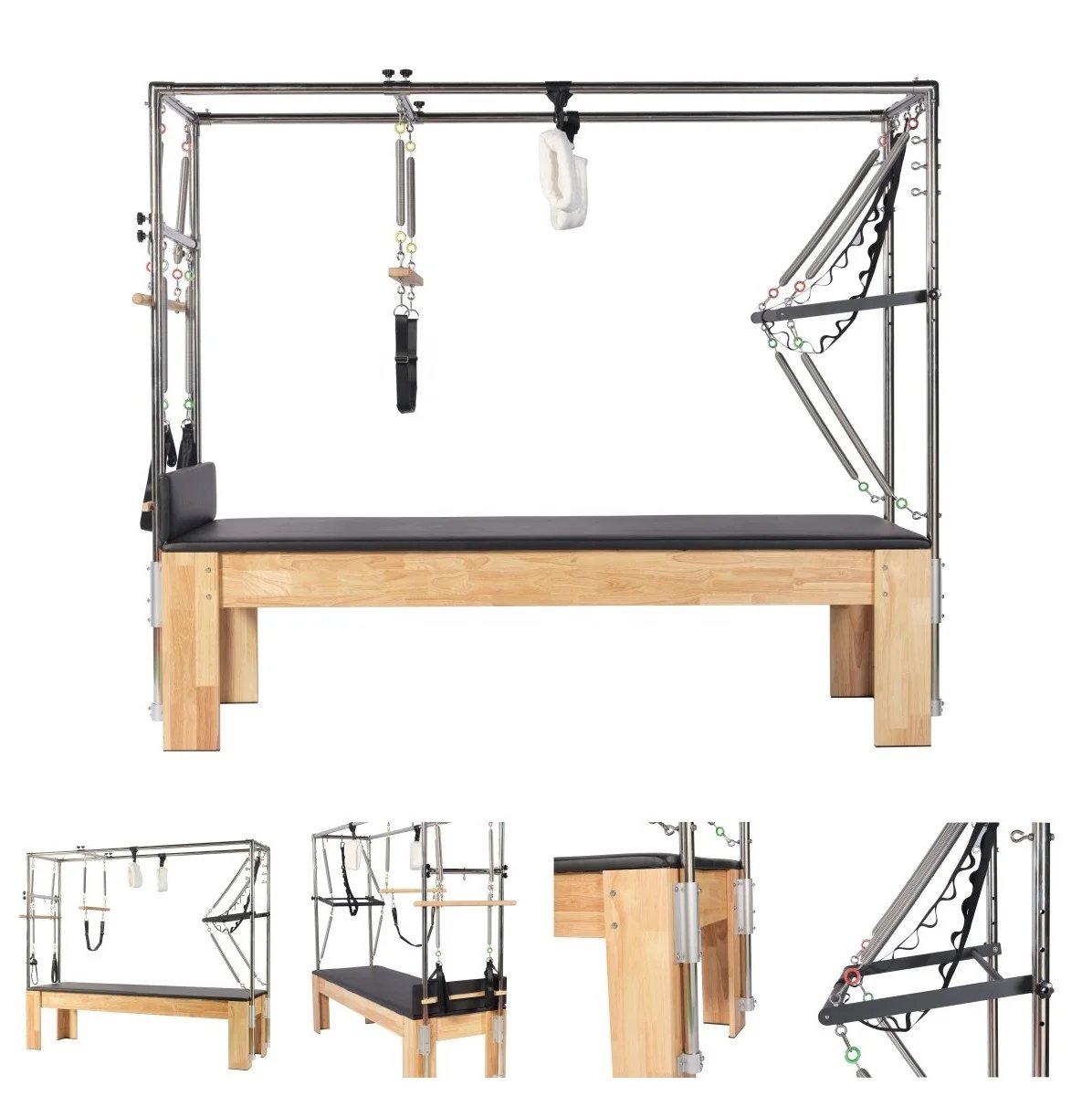 Cadillac Bed with Adjustable Bracket System for Pilates Studios & Fitness Training