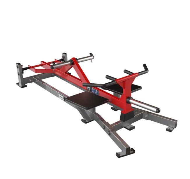 Commercial T-Bar Row Machine High-Density Steel for Gym Back Strength Training