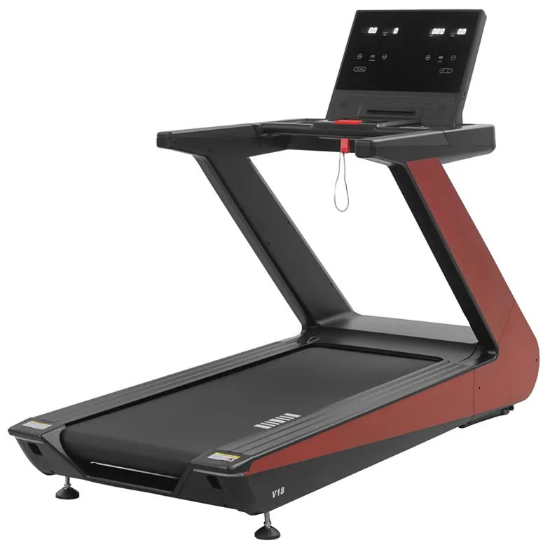 Commercial Treadmill 23.8" LED Screen Auto Incline Heavy Duty Gym Equipment
