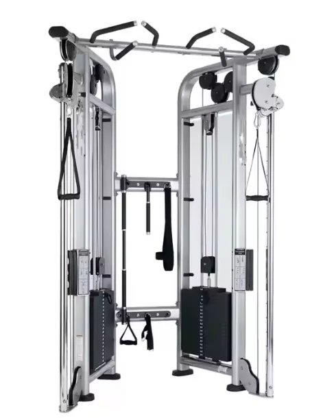 Commercial Smith Machine Cable Crossover Trainer with 300KG Capacity for Gyms