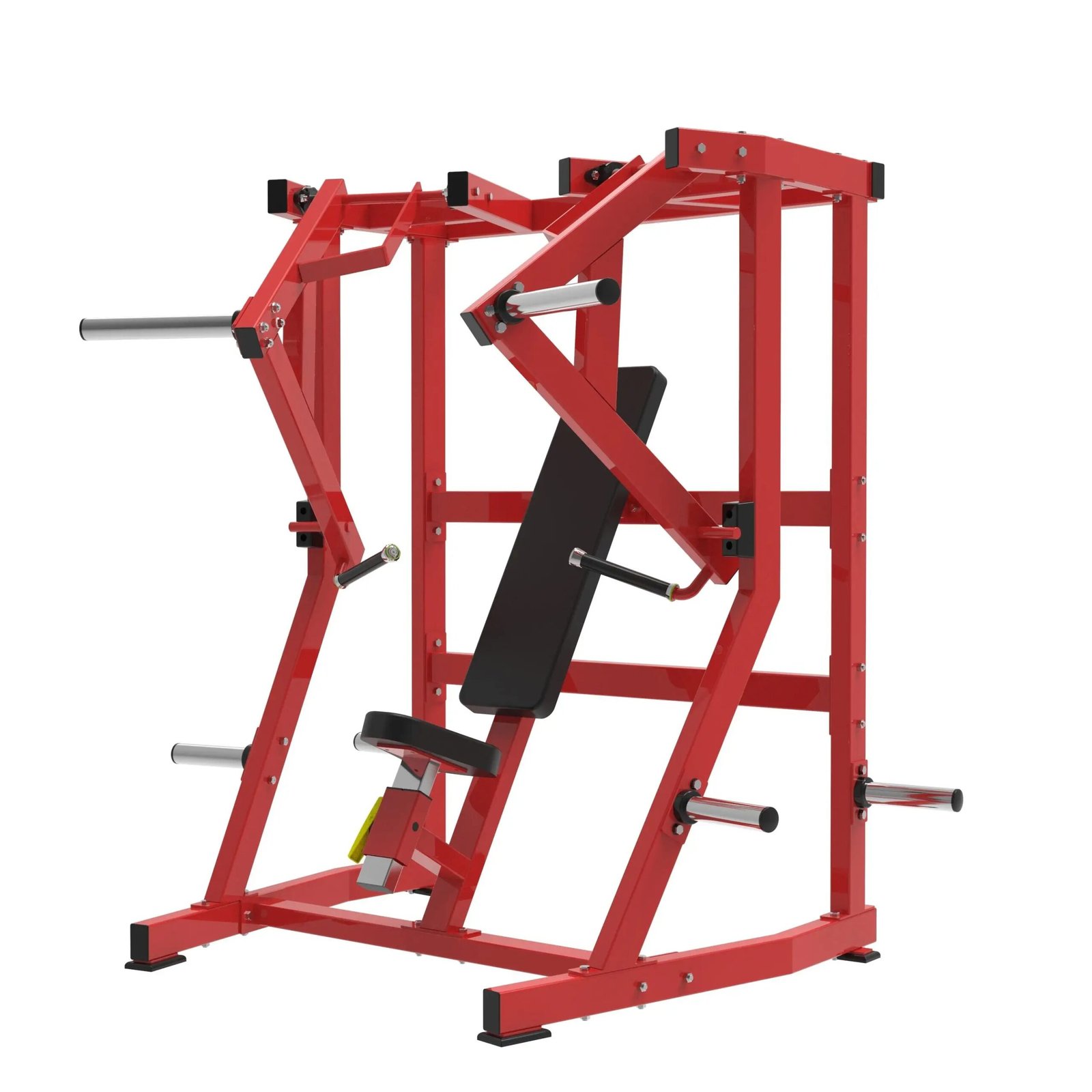 Seated Incline Chest Press Machine Commercial Gym Strength Training Equipment with 162KG Steel Frame