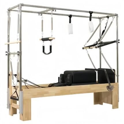 3 in 1 Professional Cadillac Bed with German Springs for Gym & Home Pilates Training