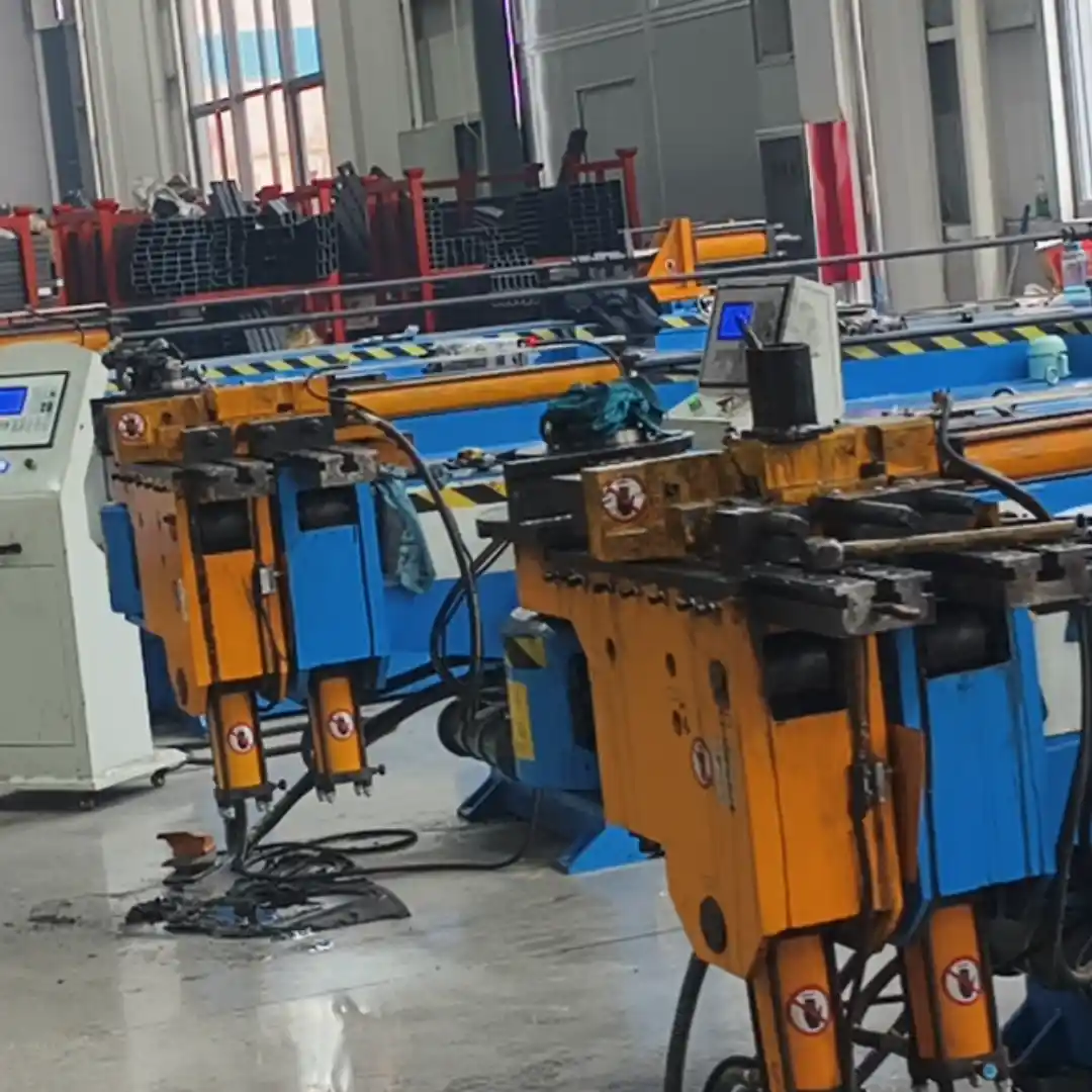 Manufacturing plant interior view