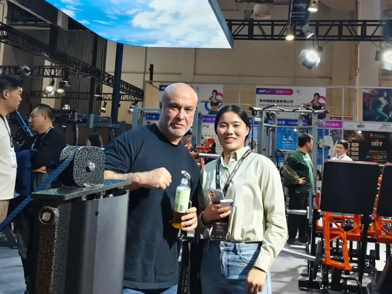Trade show demonstration