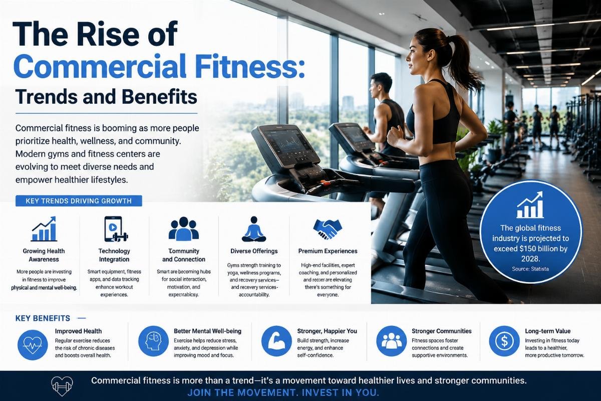 The Rise of Commercial Fitness: Trends and Benefits