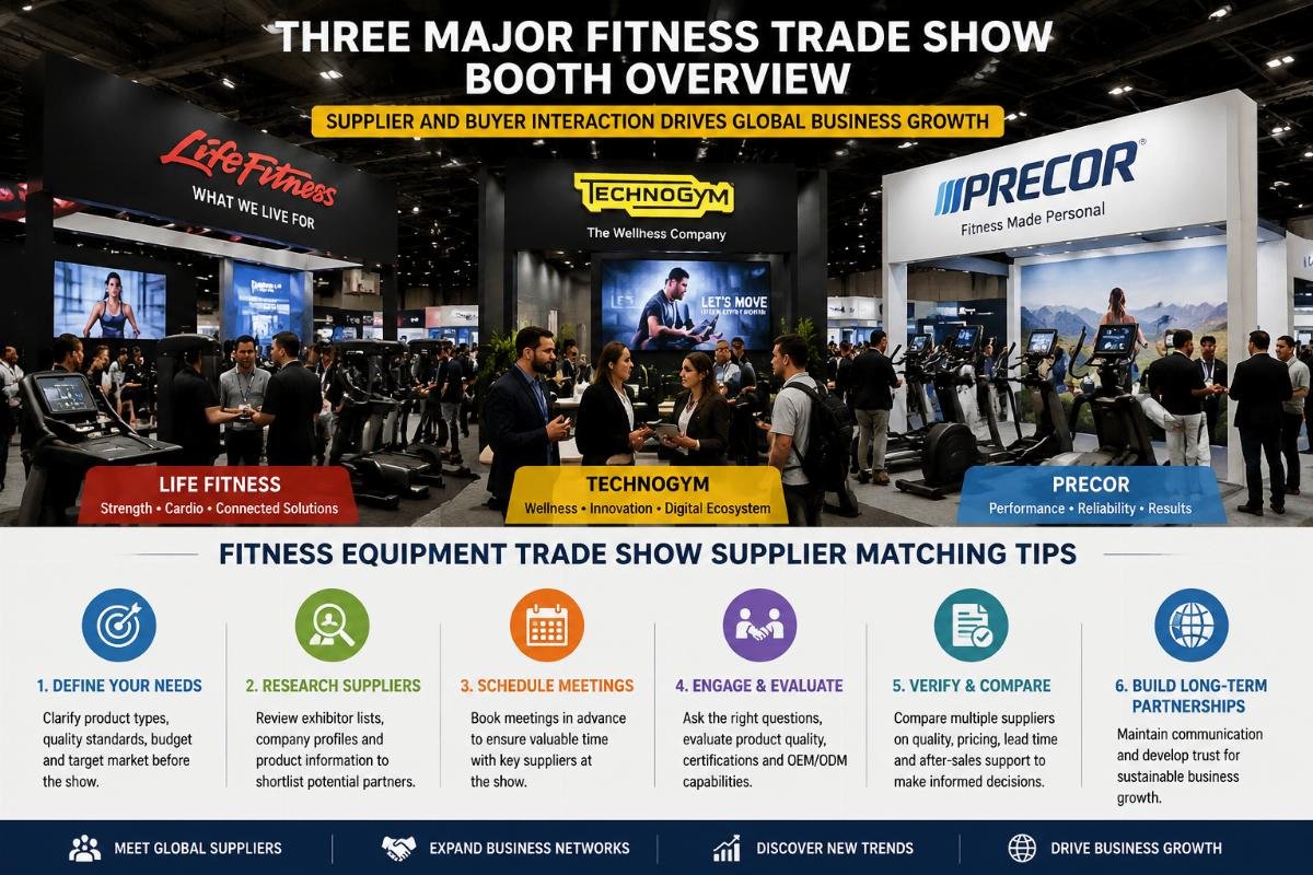 How to Source Qualified Fitness Equipment Manufacturers at 2026 IHRSA FIBO ChinaFit