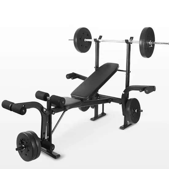 Adjustable Weight Bench with Reclining Exercise Design for Commercial Gym
