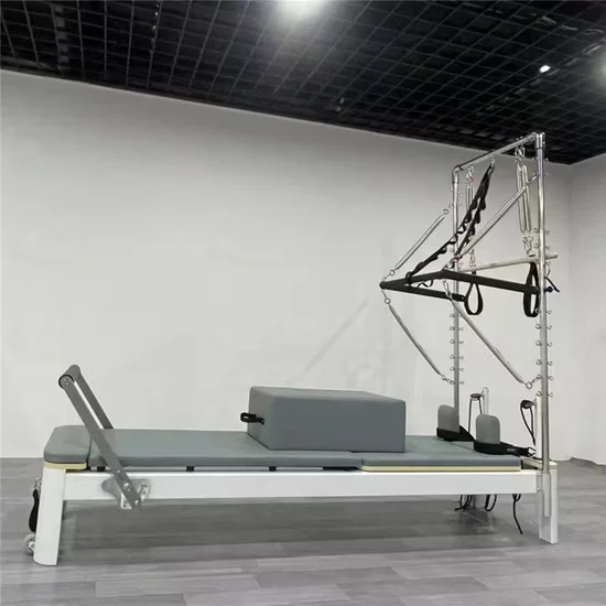 Aluminum Pilates Reformer with Trapeze Tower for Commercial Studio Use [WARN] draft identifier mismatch