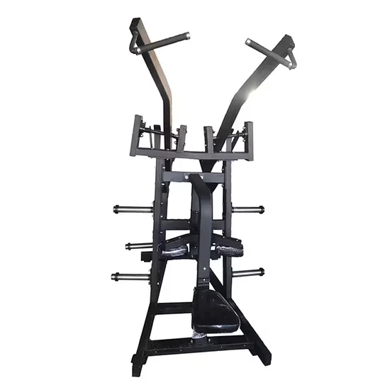 Back Exercise Machine ISO-Lateral Wide Pulldown Gym Equipment ISO-Lateral Wide Pulldown Machine for Commercial Gym Use
