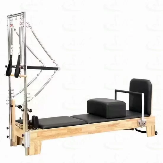 Body Half Trapeze Pilates Reformer White Maple Wood for Yoga Studio [WARN] draft identifier mismatch