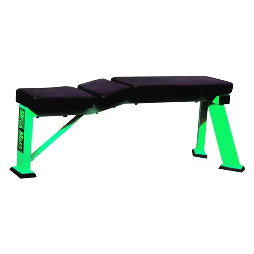 Commercial Flat Bench Gym Equipment for Fitness Centers32kg Steel
