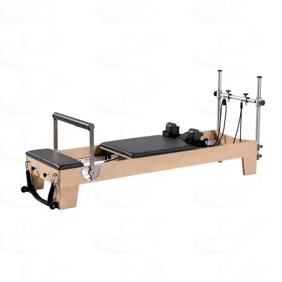 Commercial Maple Wood Reformer Pilates Machine for Studio