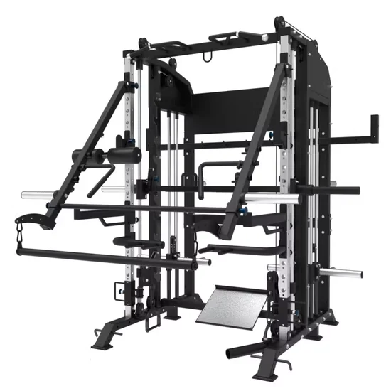 Commercial Multi-Functional Smith Machine Cable Crossover Power Rack