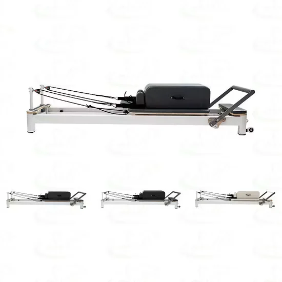 Commercial Pilates Reformer Machine Aluminum Frame for Studio Use[WARN] draft identifier mismatch