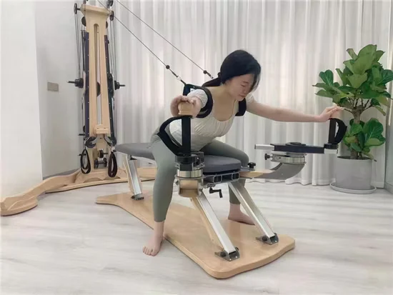 Commercial Wood Maple Pilates Pulley Tower Combination Unit [WARN] draft identifier mismatch
