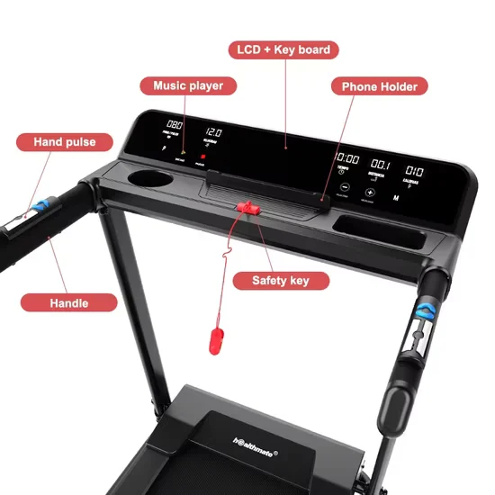 HSM Treadmill with Hydraulic Cylinder Manual Incline Motorized [WARN] draft identifier mismatch