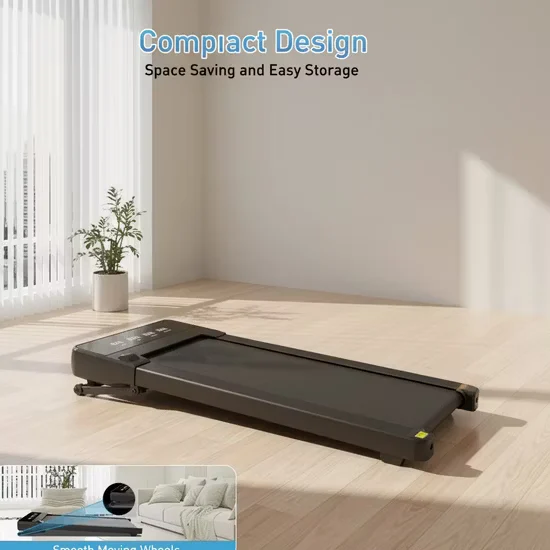 Hsm Walking Treadmill with Transport Wheels