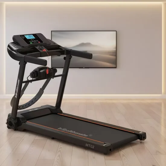 Mt026m Electric Fold LCD Treadmill for Training Anti Slip