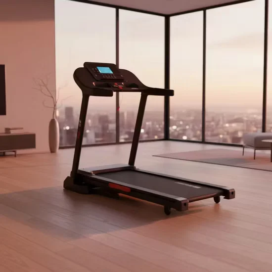 Mt296 Electric Home Treadmill High Strength Fitness Training Equipment