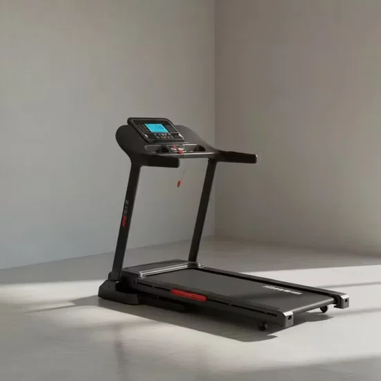 Mt296 Exercise Motorized Treadmill with Complete Guardrail System for Physical Fitness