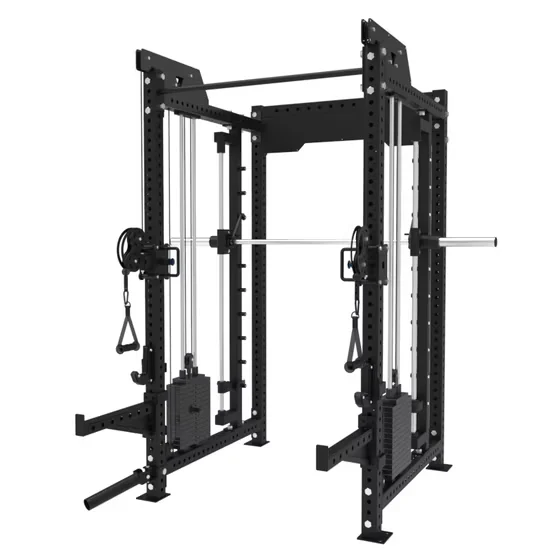 Multi Functional Smith Machine Power Rack with Dual Cable Crossover for Commercial Gyms [WARN] draft identifier mismatch