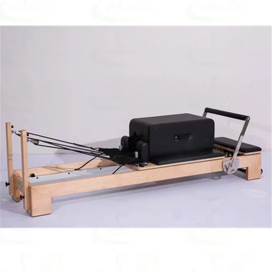Oak Wood Pilates Reformer Equipment for Pilates Studio