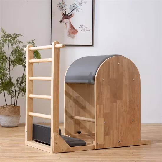 Pilates Ladder Barrel with Wood Material for Studio Use