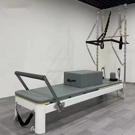 Pilates Reformer Aluminium Machine with Tower for Studio SRY-12A [WARN] draft identifier mismatch
