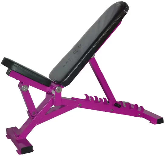 Plate Loaded Hammer Strength Adjustable Bench for Commercial Gyms