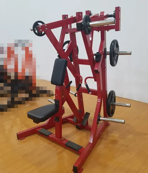 Plate Loaded ISO-Lateral Low Row Machine for Commercial Gyms