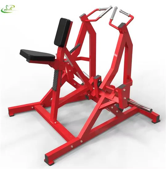 Plate Loaded Lateral Hammer Seated Rowing Machine for Commercial Gyms