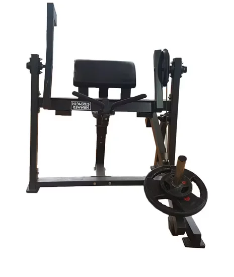 Plated Loaded Fitness Machine Seated Biceps Gym Equipment