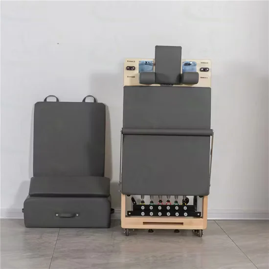 Portable Foldable Pilates Reformer Machine for Home Gym