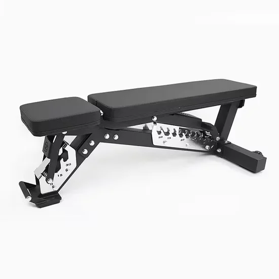 Professional Adjustable Weight Bench for Commercial Gym with Custom Logo