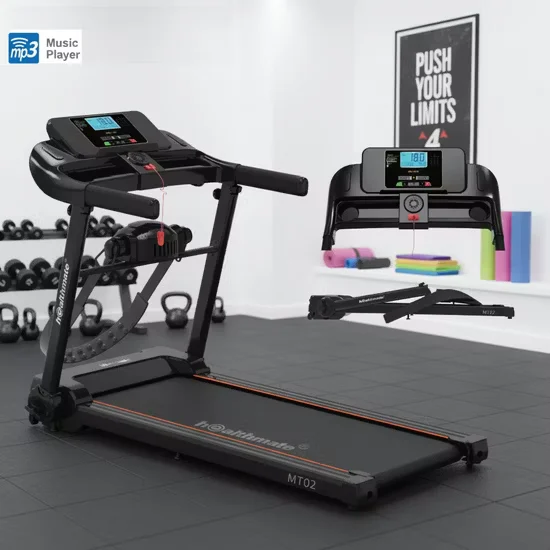 Quiet Mt026m Fold Electric Treadmill for Body Shape