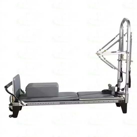 Reformer Machine with Tower Workout Indoor Studio Aluminum Alloy Pilates