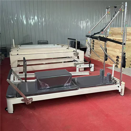 Senrui Fitness Yoga Studio Pilates Reformer White Aluminum with Tower Half Trapeze [WARN] draft identifier mismatch