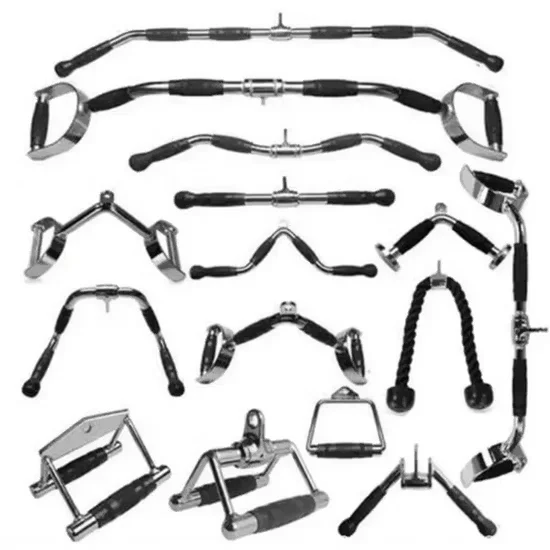 Smith Machine Accessories Steel Grip Press Down Bar for Home Gym