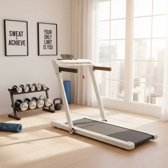 W08 Electric Home Folding Treadmill for Bedroom Workout