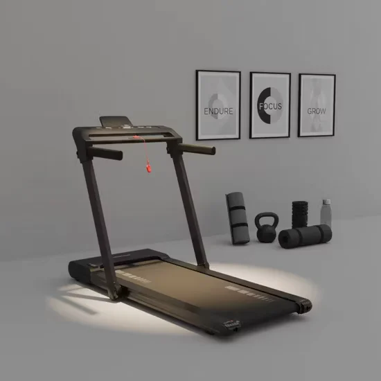 W08 Folding Exercise Motorized Treadmill for Fat Burning Commercial Gym