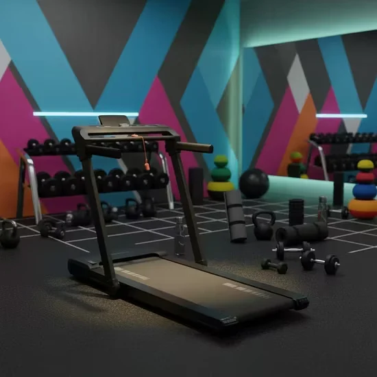 W08 Folding Treadmill Electric Multifunctional for Fat Burning