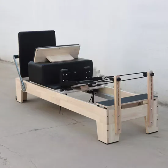 Wholesale Maple Wood Pilates Reformer Bed for Commercial Studio