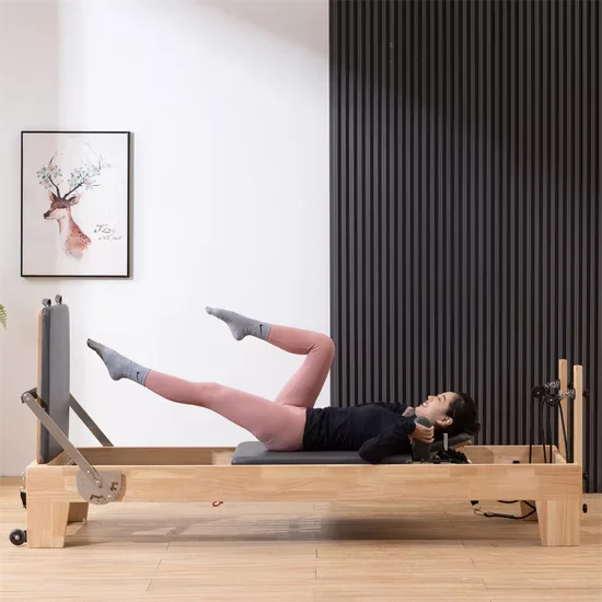 Wood Equipment Balance Machine Beech Trapeze Table Pilates Cadillac Reformer